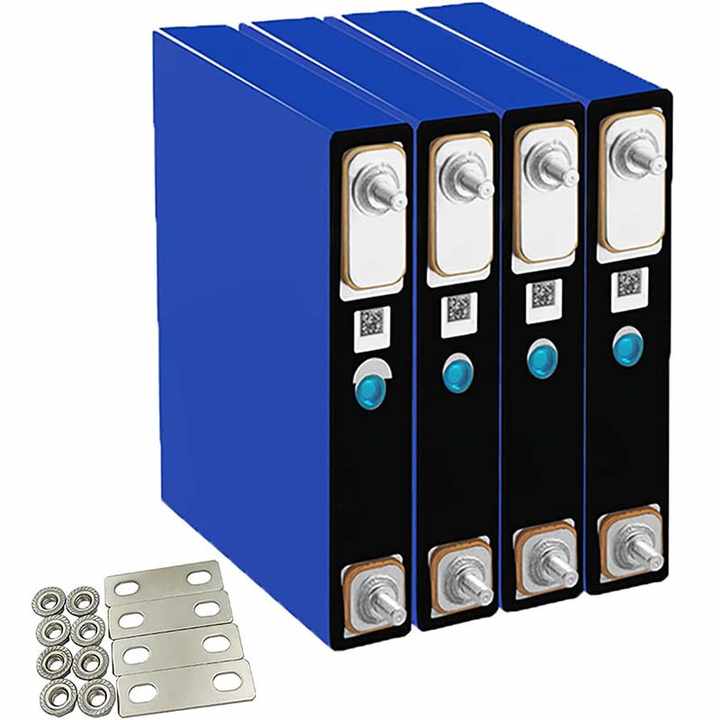 LiFePO4 Battery Cell 3.2V 50Ah 100Ah 105Ah 150Ah 200Ah 300Ah 320Ah Prismatic Grade A 10000 Cycle for Solar Energy Storage System CNNTNY