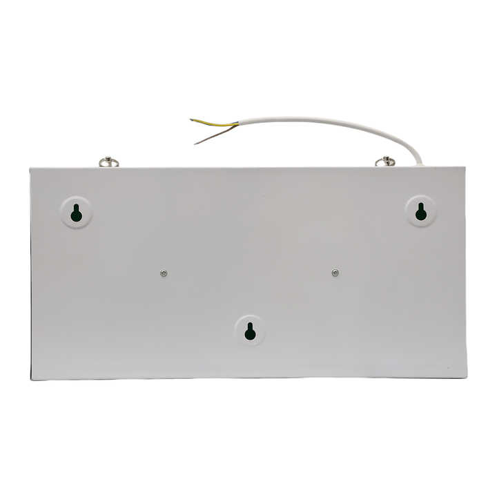 3W LED Emergency Exit Sign Light Rechargeable 3.7V Lithium Battery for Commercial Building Iron Housing with CE&RoHS Certified FAT