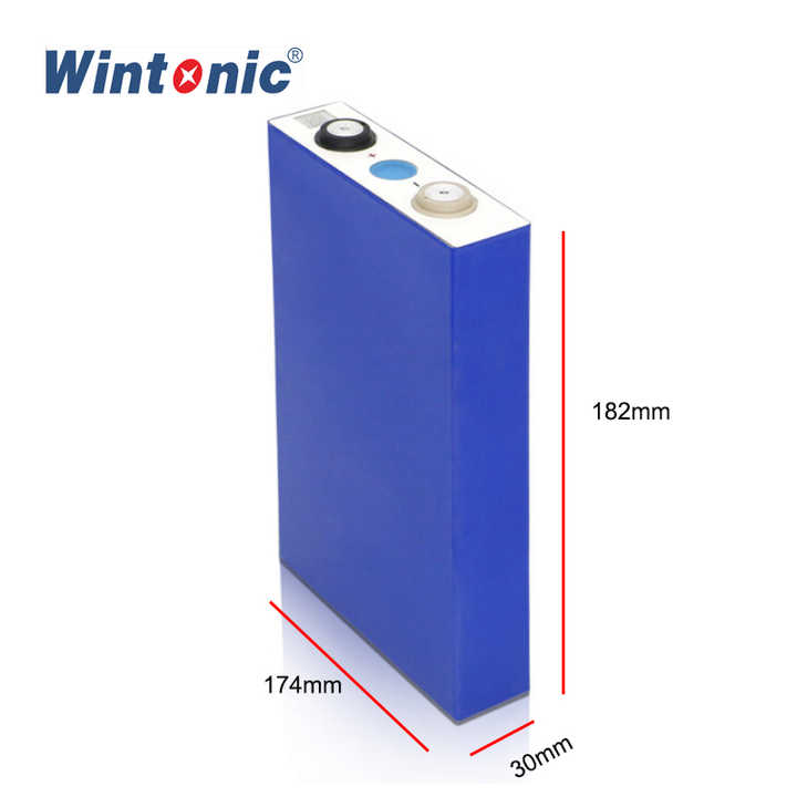 Rechargeable 3.2V 50AH LiFePO4 Battery Cell High-Cycle Life for Solar Storage and Electric Vehicles Wintonic