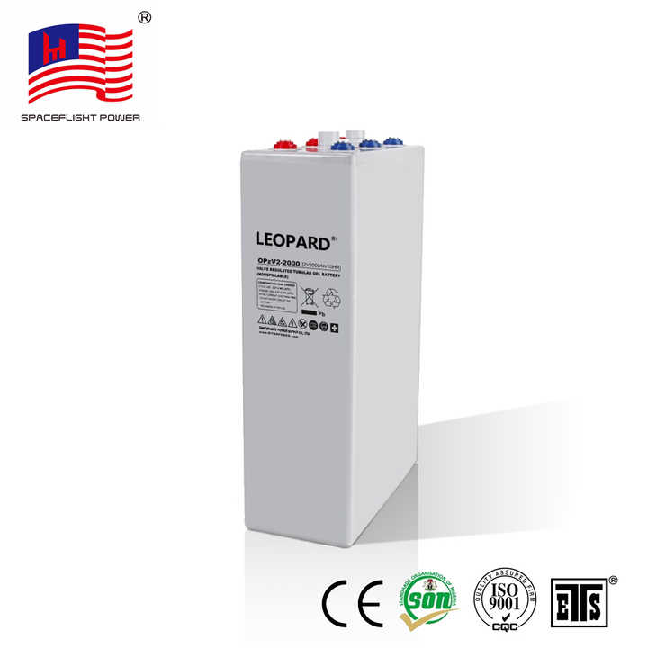 OPZV OPZS 2V 2000AH Active Energy Battery Bank for UPS Power Tools Solar Panel System Golf Carts Electric Vehicles Free Sealed LEOPARD