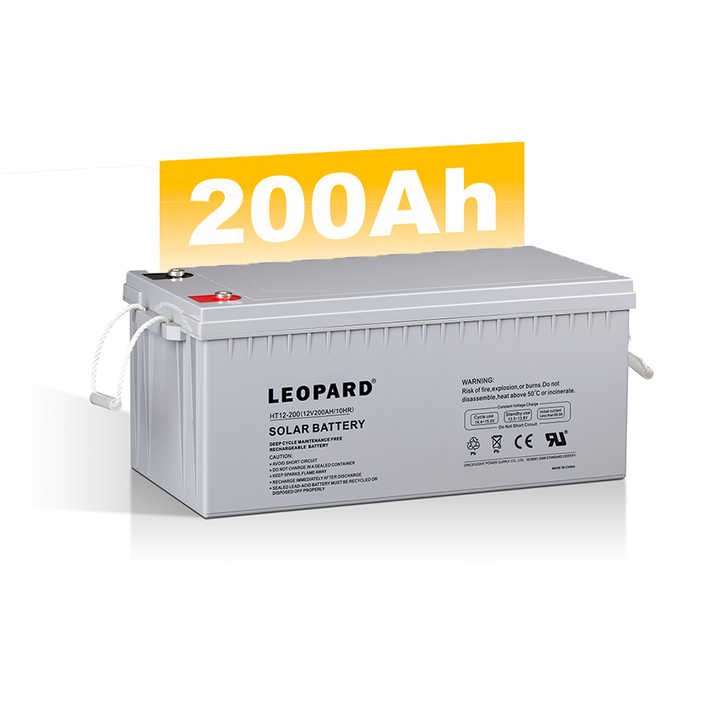 Deep Cycle AGM Sealed 12V 100Ah-250Ah Lead Acid Battery for UPS, Solar Energy Storage, and Home Appliances