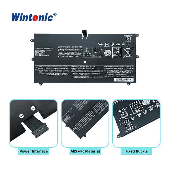 Laptop Battery L15M4P20 7.7V 53Wh Genuine Replacement for Lenovo YOGA 900S-12ISK Wintonic