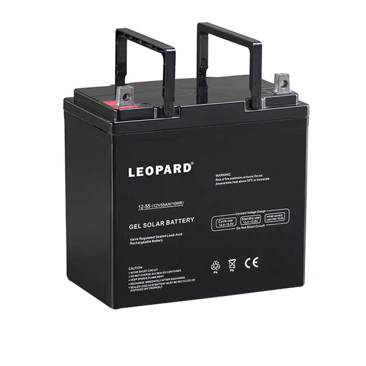6V 100Ah Sealed Lead Acid Battery for UPS Systems Free Maintenance LEOPARD