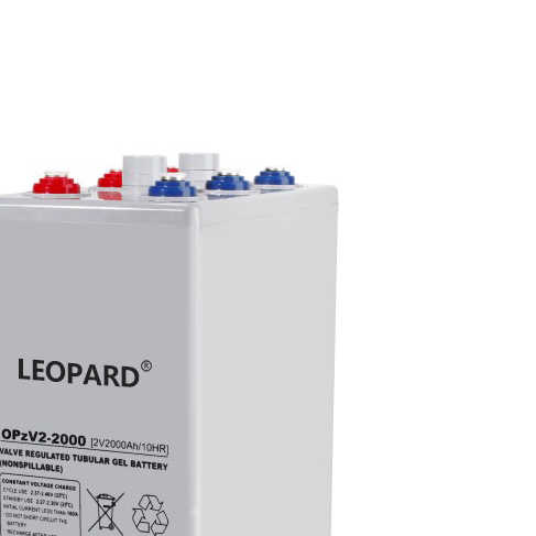 OPZV OPZS 2V 2000AH Active Energy Battery Bank for UPS Power Tools Solar Panel System Golf Carts Electric Vehicles Free Sealed LEOPARD
