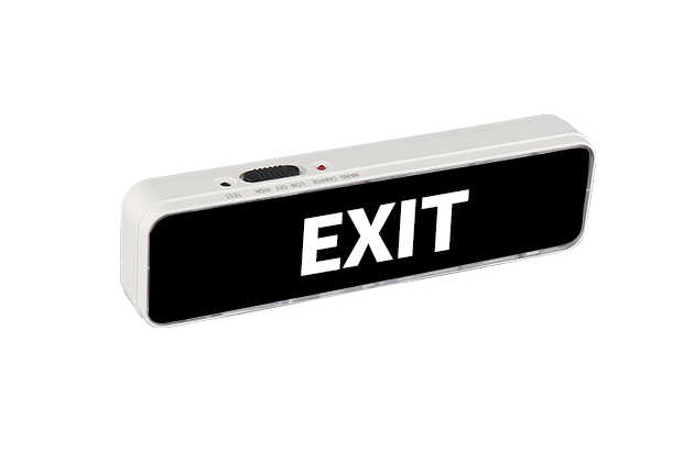 6W LED Emergency Light with 3.7V Li-Ion Battery 3-Hour Backup for Outdoor Use FAT