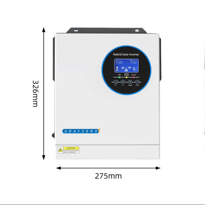 Solar Inverters LH24V 4.2KW Hybrid Solar Inverter IP20 28.2Vdc Constant Charging Voltage 50/60Hz Off-Grid Solar System Application URAYZERO