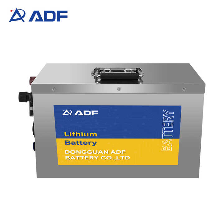 48V LiFePO4 Battery Pack 50Ah 100Ah 200Ah 500Ah Deep Cycle Rack Mount for Solar Storage Golf Cart Electric Vehicles ADF