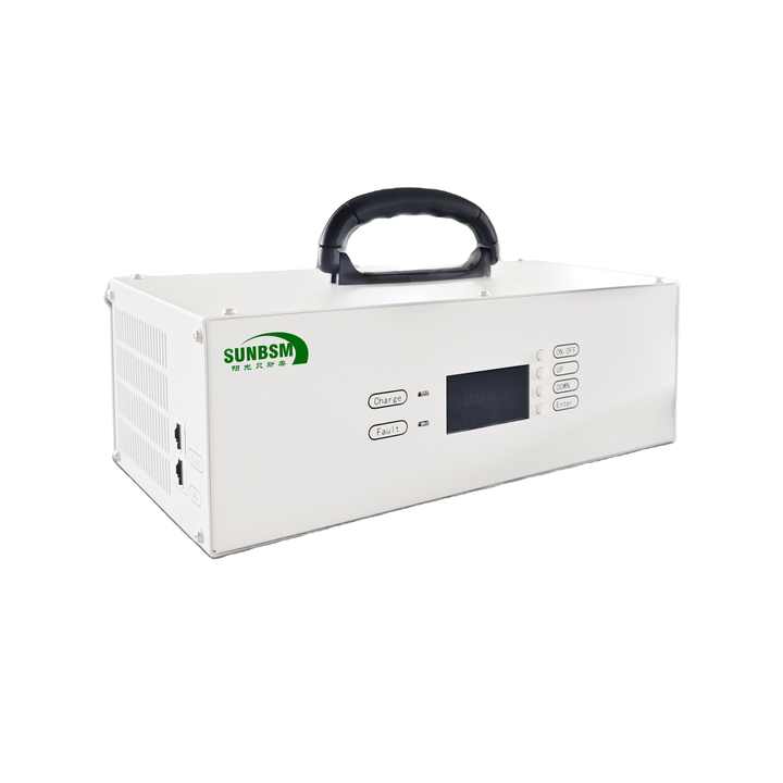 Auto Forklift Charger 68V 60A LiFePO4 Battery Fast Charging Power System for Industrial Electric Vehicles BSM