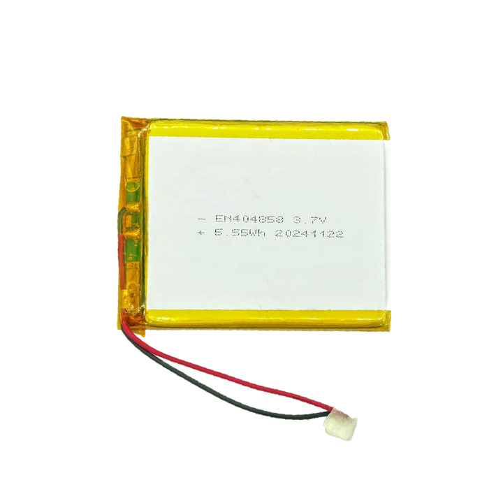 Lithium Polymer Battery 404858 1500mAh 3.7V Flat Rechargeable Li Ion Lipo for Game Console Encore