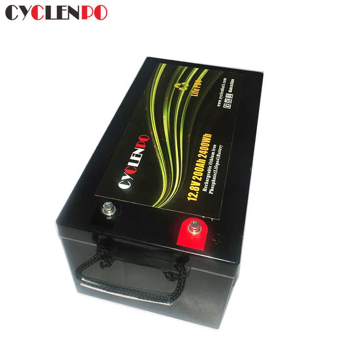 Deep Cycle LiFePO4 12V 200Ah Battery for RVs, Boats, Solar Systems and Electric Vehicles