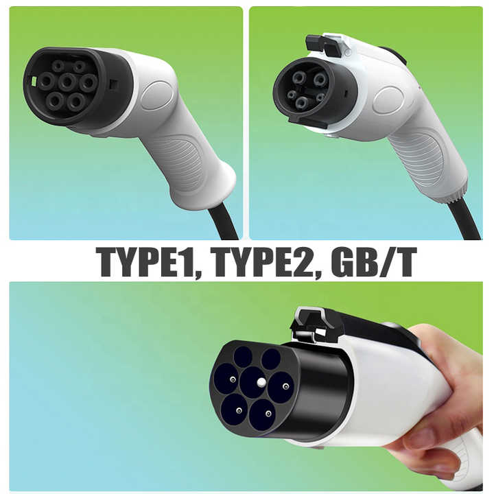 Hongjiali 400V 3 Phase 32A Type 2 Wallbox AC Charging Station with Leakage Protection for Electric Vehicles 22kW