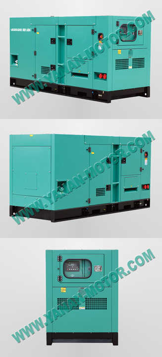 Yanan SLG Brushless Alternator 20kVA/25kVA Diesel Generator Set for Portable Power Supply with 50/60Hz Frequency and Auto Start Function High Quality Supplier