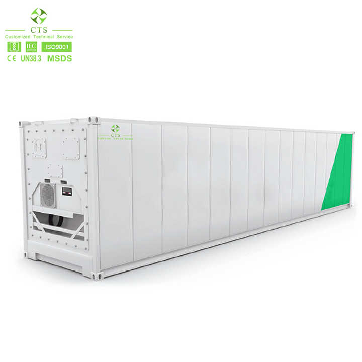 200kWh Solar Lithium Battery System Container 300V LiFePO4 Energy Storage Cabinet for Industrial ESS 2MWh 3MWh