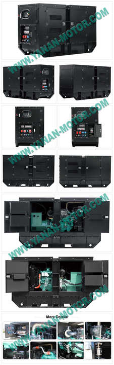 Diesel Generator 100KW Silent Type 60HZ for Power Supply Yanan