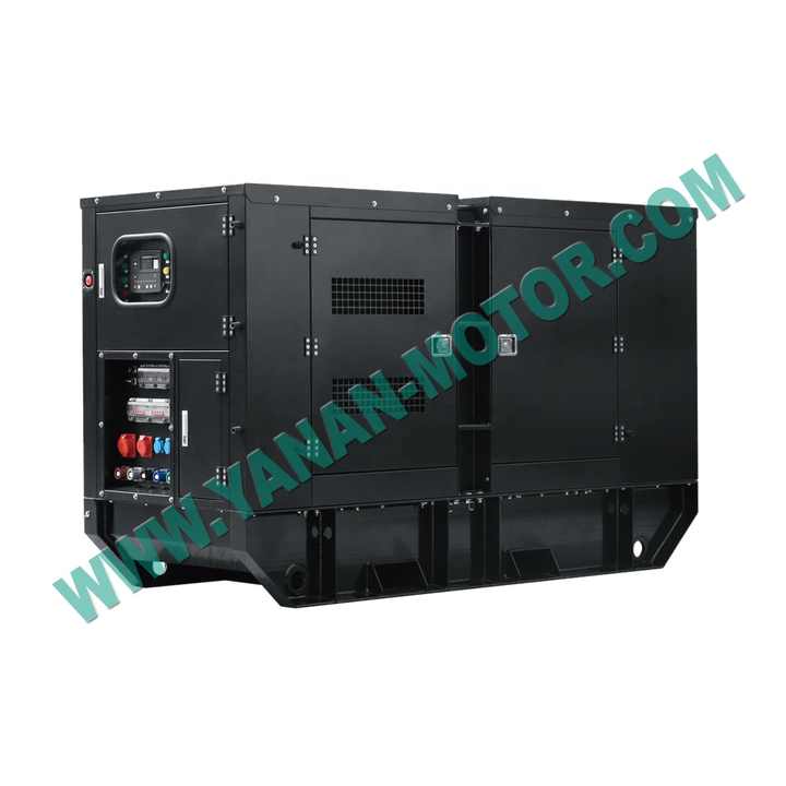 Diesel Generator Set 120kW-350kW 30kVA-250kVA Baudouin Silent AC 3 Phase with 110-480V 50/60Hz Yanan