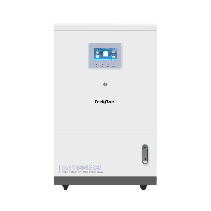 30kw 48v 3 Phase Off-Grid Hybrid Inverter Split Phase Solar Inverter for Residential and Commercial Energy Storage Systems Techfine