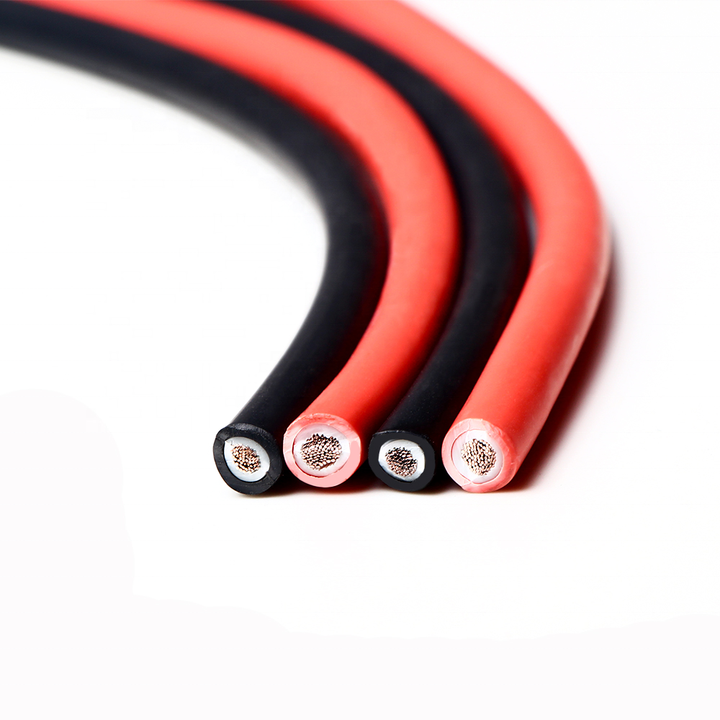 Solar DC Cable 70mm Tinned Copper Conductor Red Black TUV Approved Photovoltaic PV Cable for Solar Power Systems