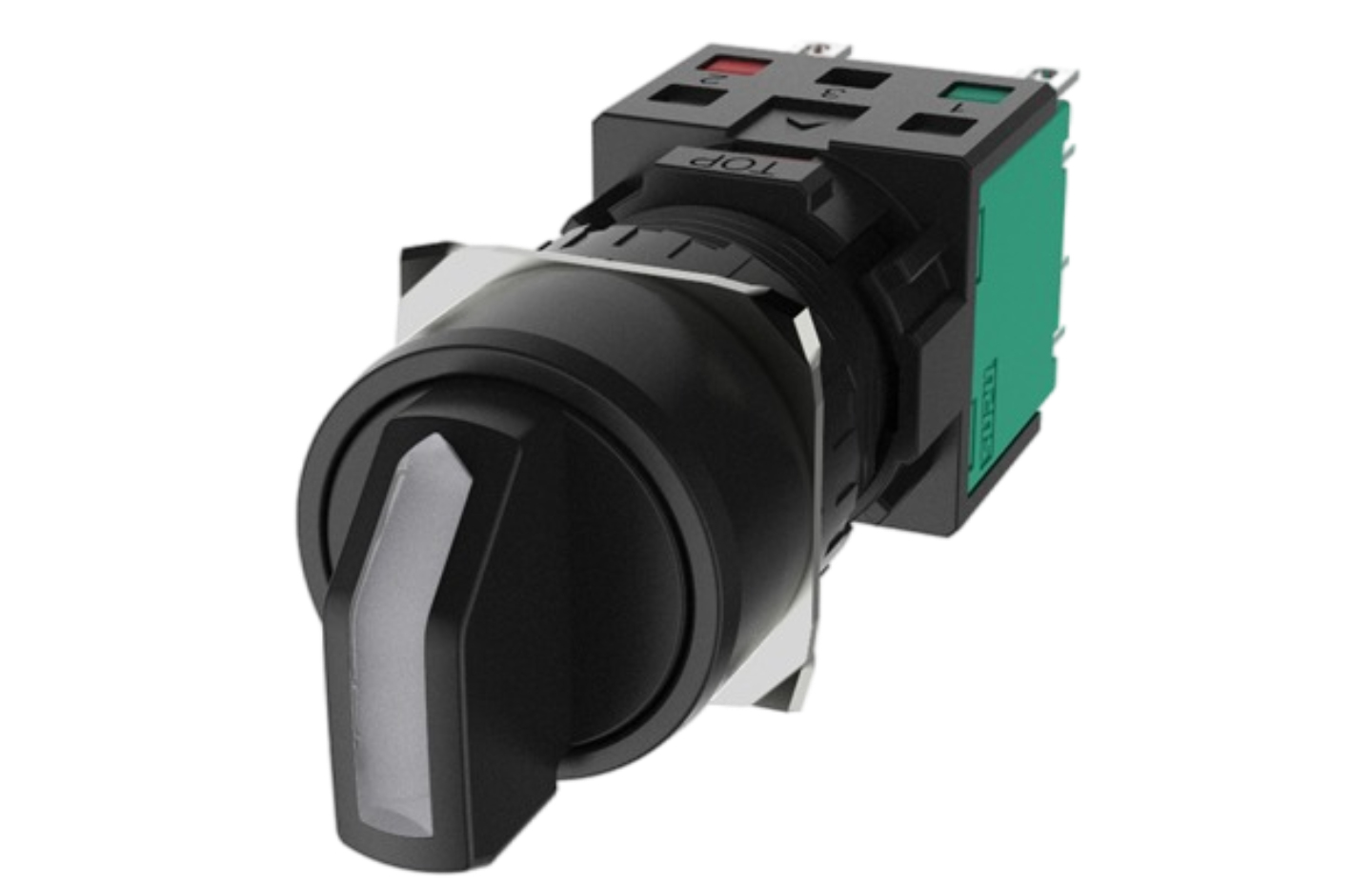 Selector Switch IP65 Protection 500000 Cycles Endurance Industrial Control Applications