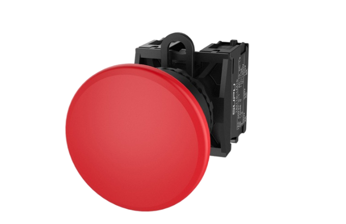 TS2 Series Mushroom PushButton (φ 22) IP65 IP67 5,000,000 Cycles Industrial Control Applications