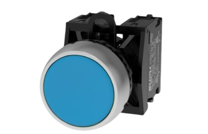 TJ2 Series Push-Button (φ 22) Panel Mounting 22mm Screw Wiring Compatible with TS2 Modules for Industrial Control Panels