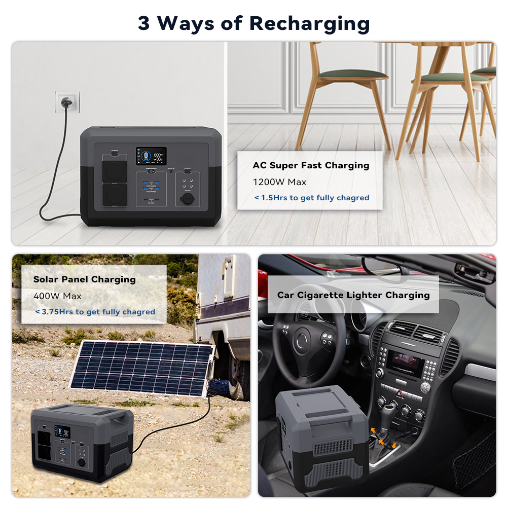 PORTABLE POWER STATION TD1200