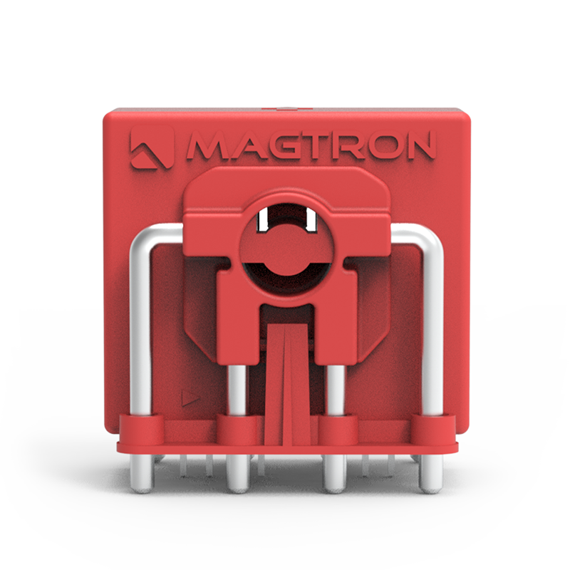 Residual Current Sensor RCMU101SN-4P4E-6MK iFluxgate Technology Self-Test Function 6mA DC/30mA rms 32A Overcurrent Protection for EV Charging Stations Magtron