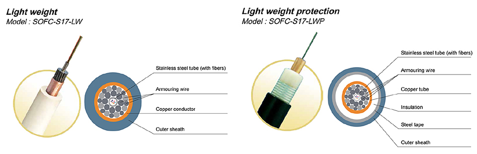 Submarine Fiber Optic Cable 8000m Water Depth Repeater & Non-Repeater Systems Telecom & Ocean Observation ZTT