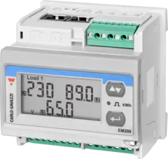 Energy Analyzer Multi-Load Sensor 160-240V L-N 277-415V L-L RS485 Modbus RTU 2 Pulse Outputs for Power Monitoring in Renewable Energy Systems