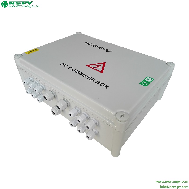 Solar Combiner Box DC String Combiner Box Array Junction Box Customized for Solar Power Systems