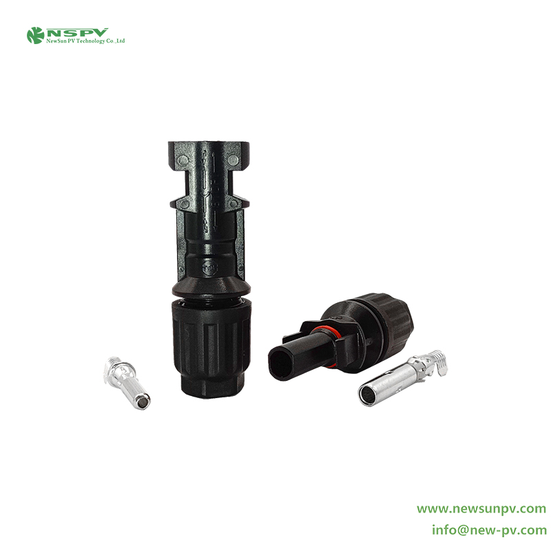 1000VDC PV4.0 DC Solar Cable Connector 30A IP67 Waterproof Detachable Connector for Solar Power Systems
