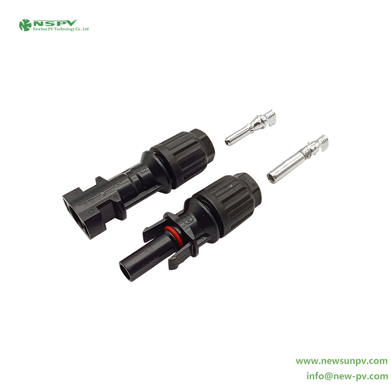 1000VDC PV4.0 DC Solar Cable Connector 30A IP67 Waterproof Detachable Connector for Solar Power Systems