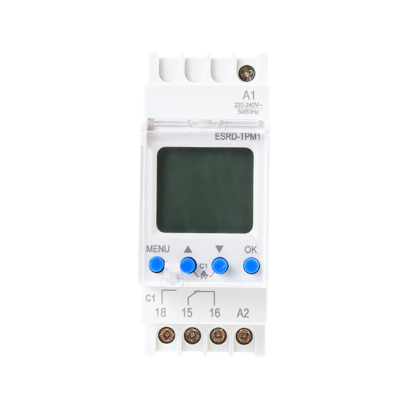 ESRD-TPM1 Programmable Timer Switch with 10-Year Power Reserve and 40 Programs for Astronomical and Annual Automation Applications