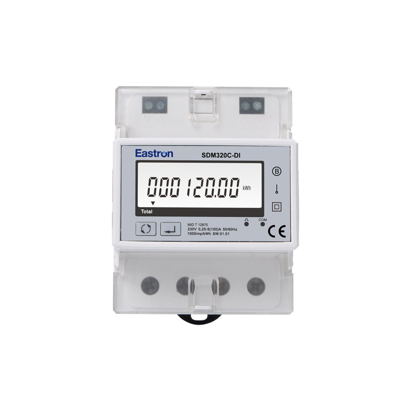 RS485 Modbus Single Phase Remote Control Multi-function Energy Meter Bi-directional Measurement 100A Direct Connection Class 1.0 Accuracy