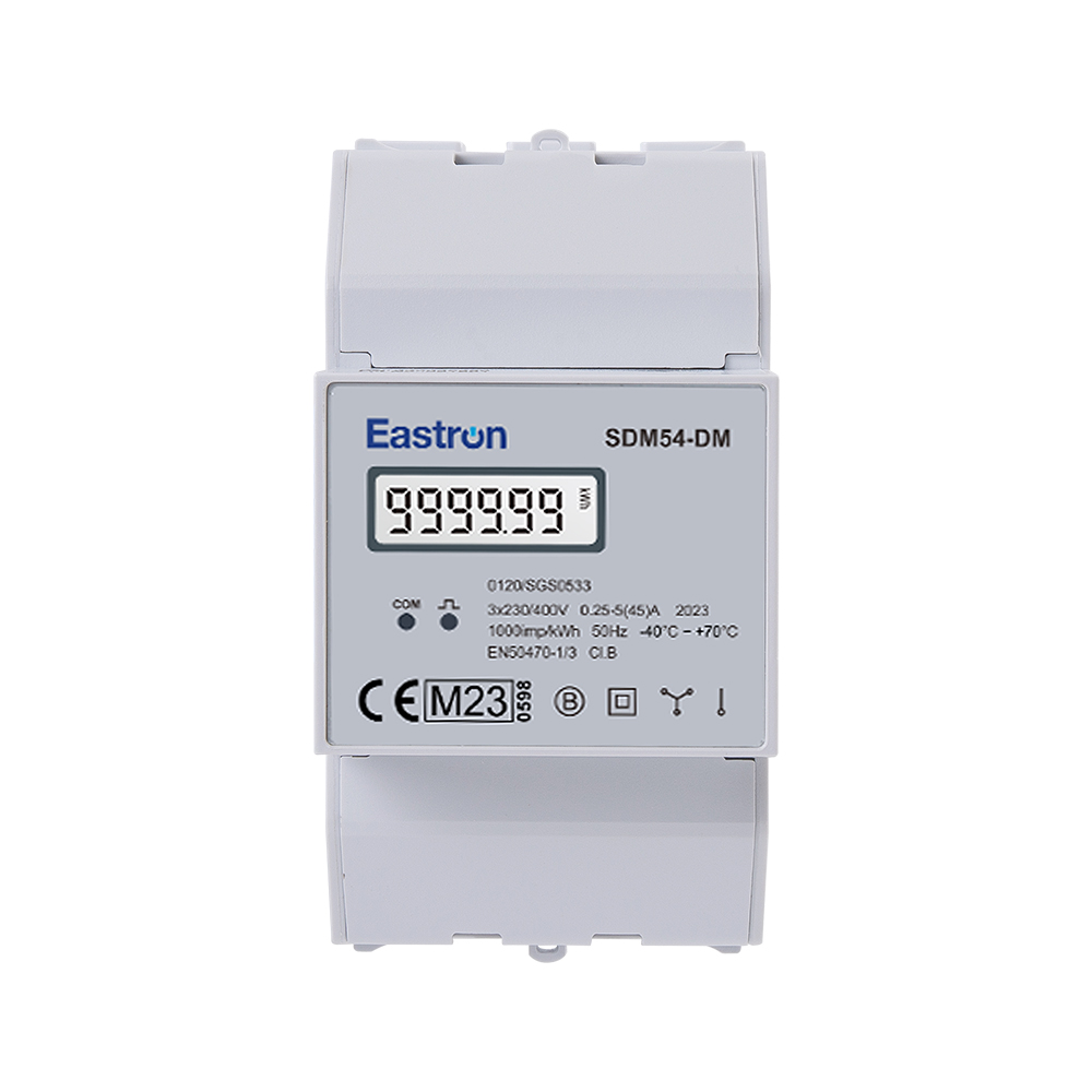 Three Phase Multi-function Energy Meter 45A Direct Connection MID Class 1.0 for Charging Piles and Power Monitoring Eastron