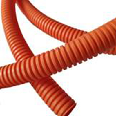Orange Polyamide12 Tubing Flame-Retardant Flexible Resistant Oil Acid Solvents Electric Vehicle Building Weyer-Electric