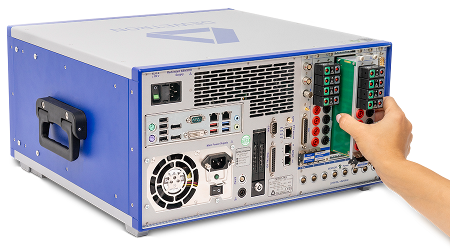 DEWE3-PA8 High-Precision Power Analyzer 8 TRION Slots 16 Power Phases 0.03% Accuracy 1-9 Phase Power Analysis Real-Time 10MS/s Sampling Rate DEWETRON