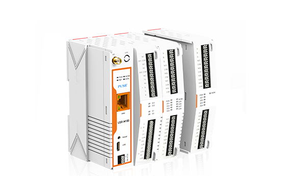 USR-M100 Remote IO Edge Gateway Modbus Protocol Offline Data Recording Industrial Automation IoT Edge Computing USR