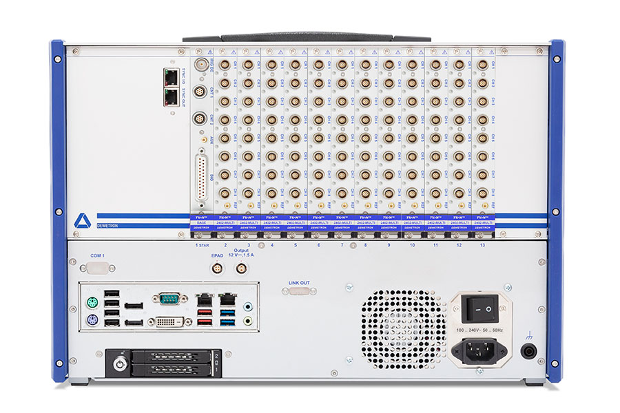DEWE2-A13 High-Channel Data Acquisition System with TRION Modules for Battery Testing and Energy Storage Analysis