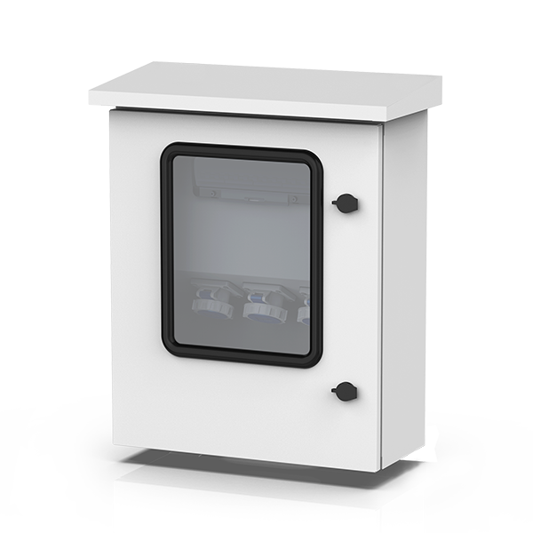 Steel Plate Power Supply Maintenance Box Overload Short Circuit Protection Multi-Channel Electrical Equipment Distribution Enclosure Kripal