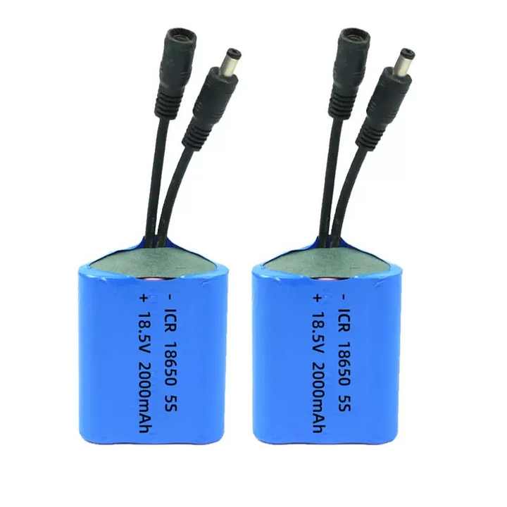 Rechargeable Li Ion 18.5v 1500mah 5000mah 5S6P 5S5P 5S3P 5S1P 5S2P 18650 18.5v Battery Pack 18.5v 2200mah Lithium Ion Battery High-Capacity Long Cycle Life for Power Tools Solar Energy Storage and Electric Vehicles KXD