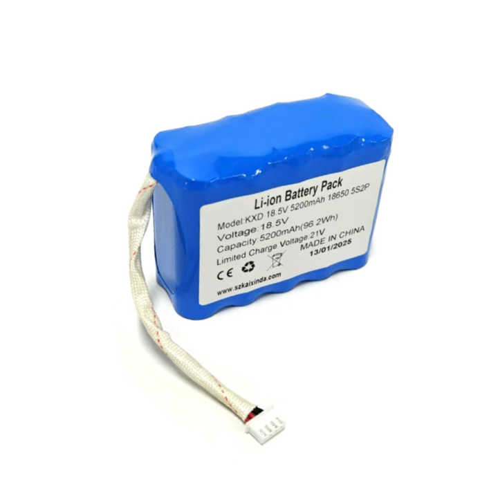 Rechargeable Li Ion 18.5v 1500mah 5000mah 5S6P 5S5P 5S3P 5S1P 5S2P 18650 18.5v Battery Pack 18.5v 2200mah Lithium Ion Battery High-Capacity Long Cycle Life for Power Tools Solar Energy Storage and Electric Vehicles KXD