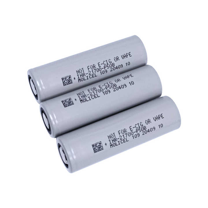 Rechargeable Lithium Ion 21700 Battery 21700 5000mAh 50A 10C 9C 45A 80A High-Performance Power Cell for Electric Vehicles Solar Energy Storage Systems and Consumer Electronics KXD