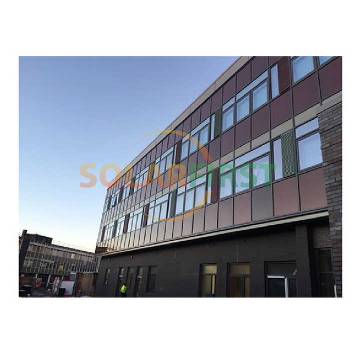 Thin Film Transparent Solar Panel Glass 1200*700*7mm Bifacial Double-Glass CdTe for Window Applications Solarfirst