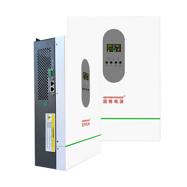5.5KW Solar AC Inverter High Efficiency Hybrid Grid Tie Dual Output MPPT 60Hz for Home Solar System Goter Power