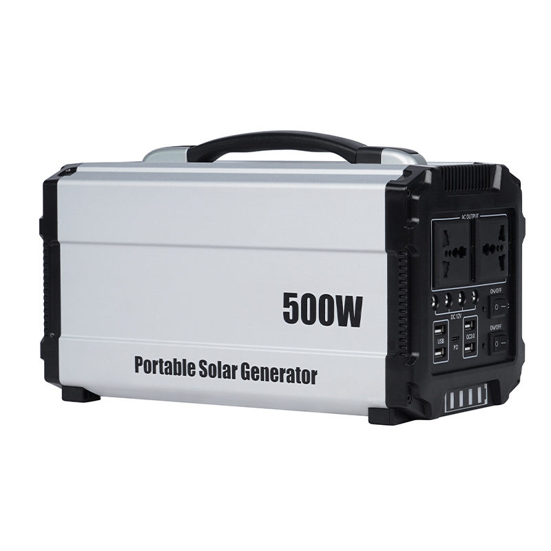 SRYG500C Built-in AC Charging 500Wh 500W Max 1000W Power Station for Home Backup & Outdoor Use