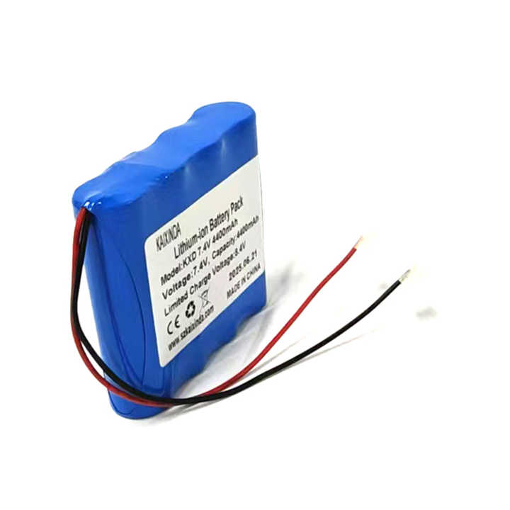 Custom 18650 Battery Pack 3.7V 7.4V 10.8V 11.1V 22.2V 5200mAh Rechargeable Lithium-ion Battery Pack for Scooters and Electric Vehicles KXD