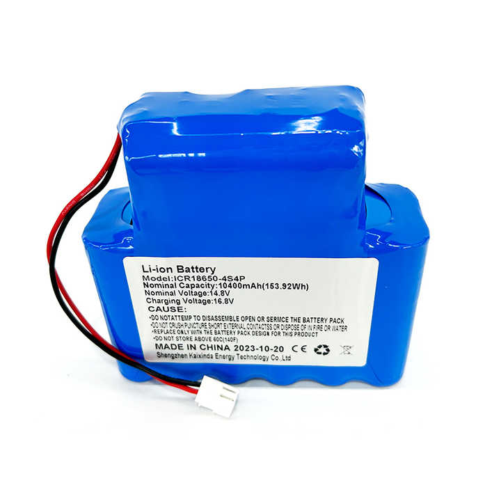 Rechargeable 14.8V Lithium Battery Pack 18650 4S1P 4S2P ICR18650-4S9P ICR18650-4S6P ICR18650-4S3P ICR18650-4S5P ICR18650-4S4P High-Capacity Long Cycle Life for Power Tools Solar Energy Storage E-Bikes KXD