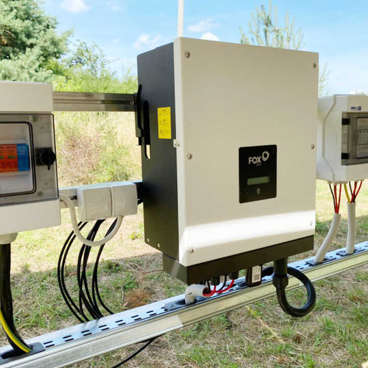 FOXESS String Inverter On-Grid Solar Inverter Three Phase Dual MPPT 3-25kW for Residential and Commercial Solar Systems