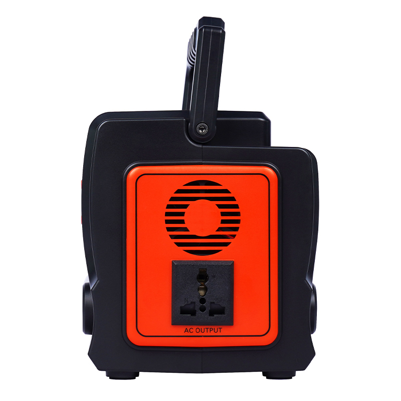 SRYG500A 500Wh 500W Portable Power Station 220V/100V AC 5V USB 12V DC 10W LED 12V10A Charging 14-25V Solar Input for Outdoor Emergency Backup
