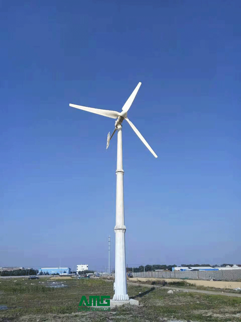 20kW On-Grid Residential Wind Generator High-Efficiency Permanent Magnet Generator for Home Power Supply